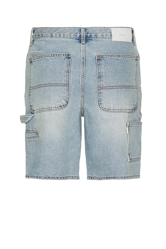 view 2 of 6 Carpenter Denim Shorts in Light Blue