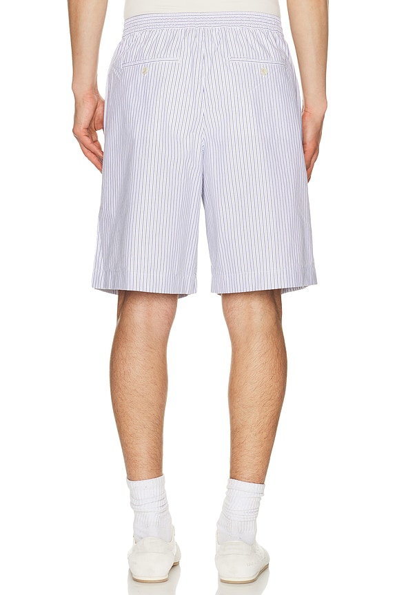 view 2 of 5 SHORT in Blue Stripe