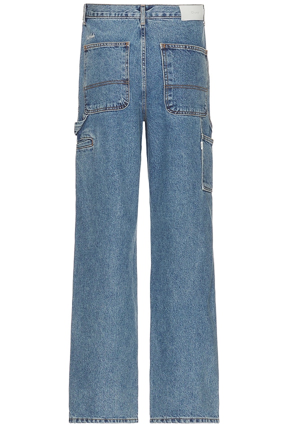 view 2 of 8 Patched Carpenter Jeans in Light Blue