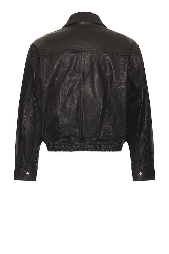 view 2 of 3 Lambskin Blouson in Black