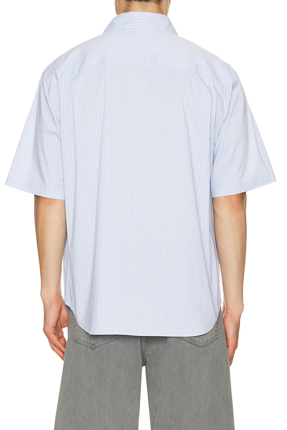 view 2 of 5 CHEMISE in Soft Blue Stripe