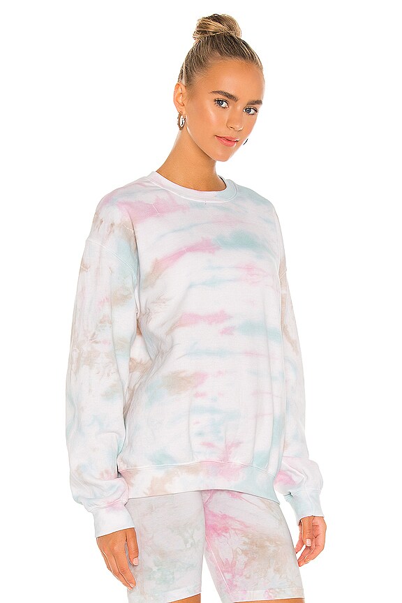 view 2 of 4 Tie Dye Collection Sweatshirt in Pastel Palette
