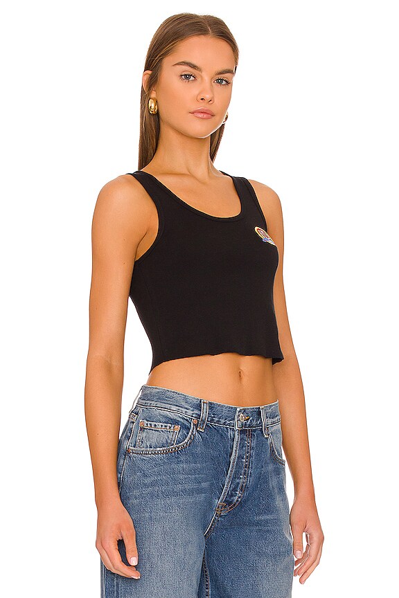 view 2 of 4 Cropped Tank in Black