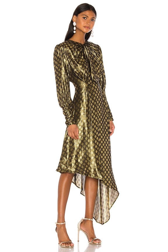 view 2 of 4 VESTIDO MELODI in Gold