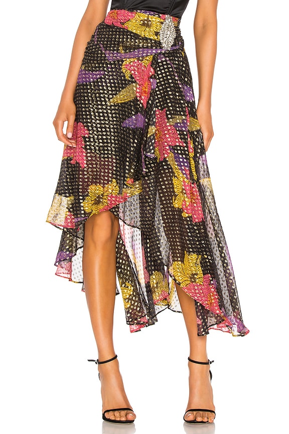 view 1 of 5 Vera Long Skirt in Dodina Black