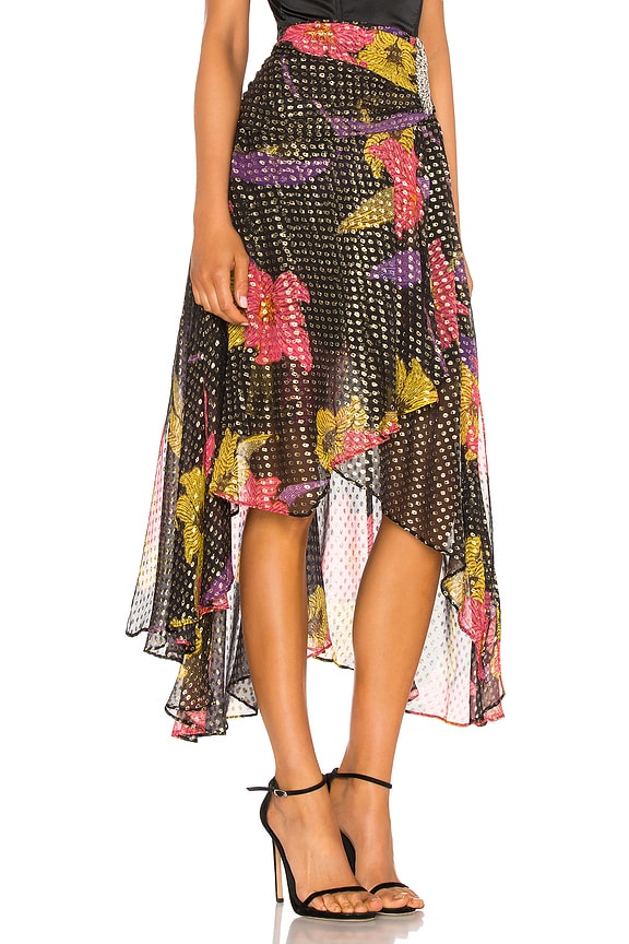 view 2 of 5 Vera Long Skirt in Dodina Black