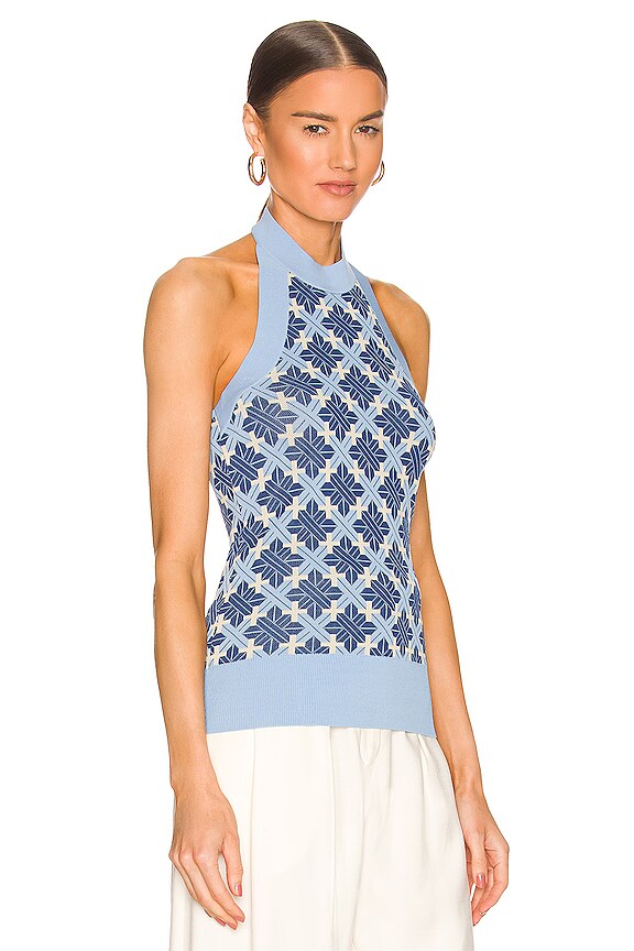 view 2 of 4 Lily Top in Blue Combo