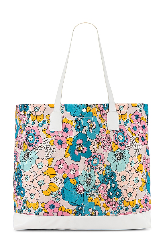 view 2 of 5 Litta Canvas Tote in Cream Flower
