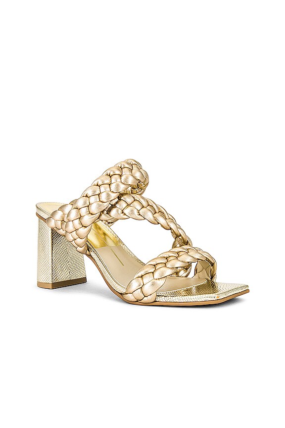 view 2 of 5 БОСОНОЖКИ PARTHA in Light Gold