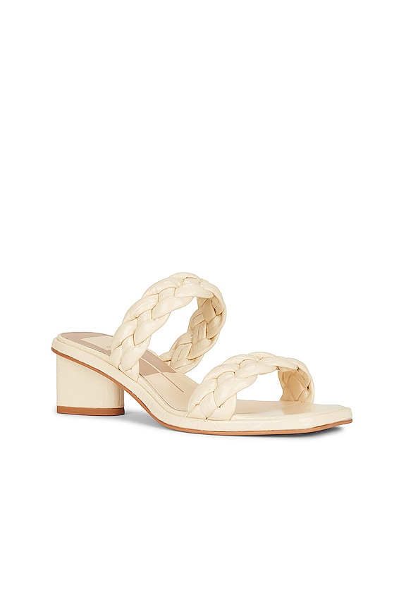 view 2 of 5 Ronin Sandal in Bone Patent Stella