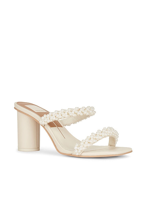 view 2 of 5 SANDALES NOEL in Vanilla Pearls