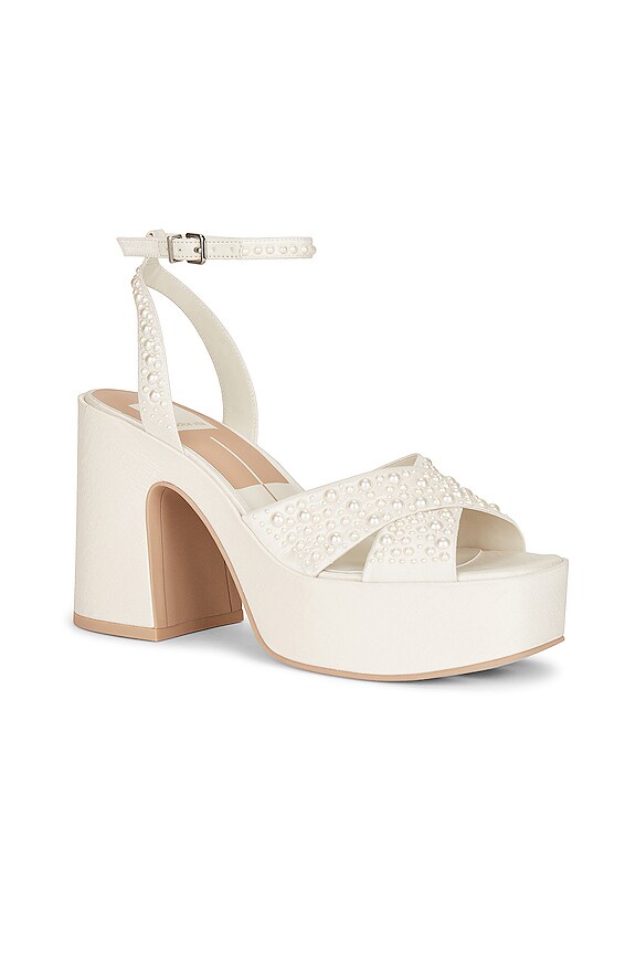 view 2 of 5 Wessi Pearl Sandal in Vanilla Pearls