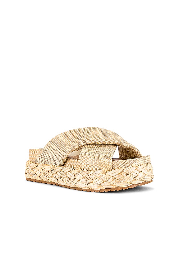 view 2 of 5 NU-PIED BLUME in Light Natural Raffia