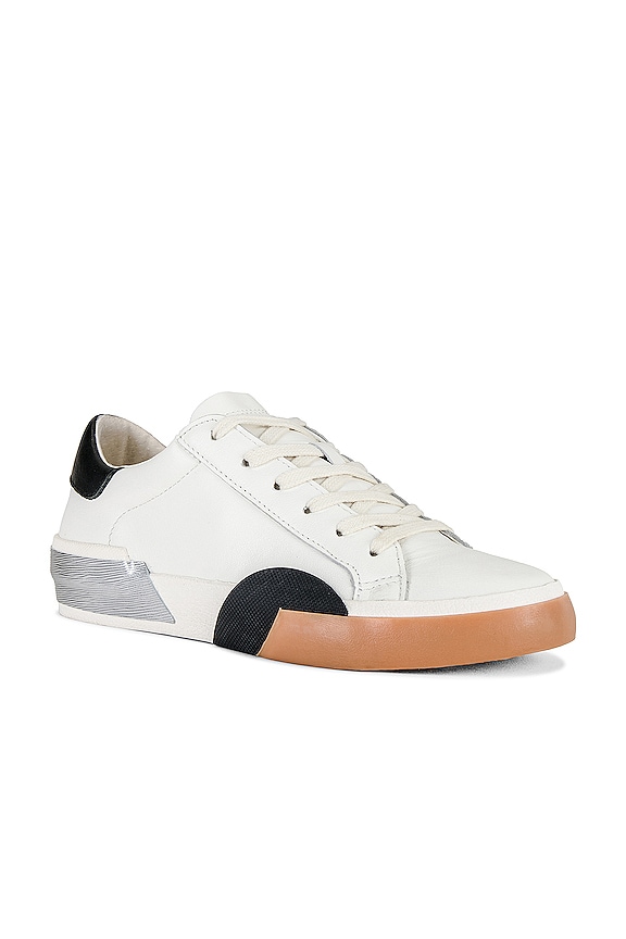 view 2 of 6 КРОССОВКИ ZINA in White & Black