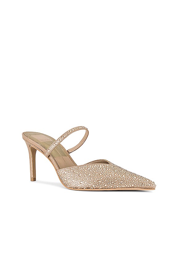 view 2 of 5 TACÓN KANIKA CRYSTAL in Light Gold