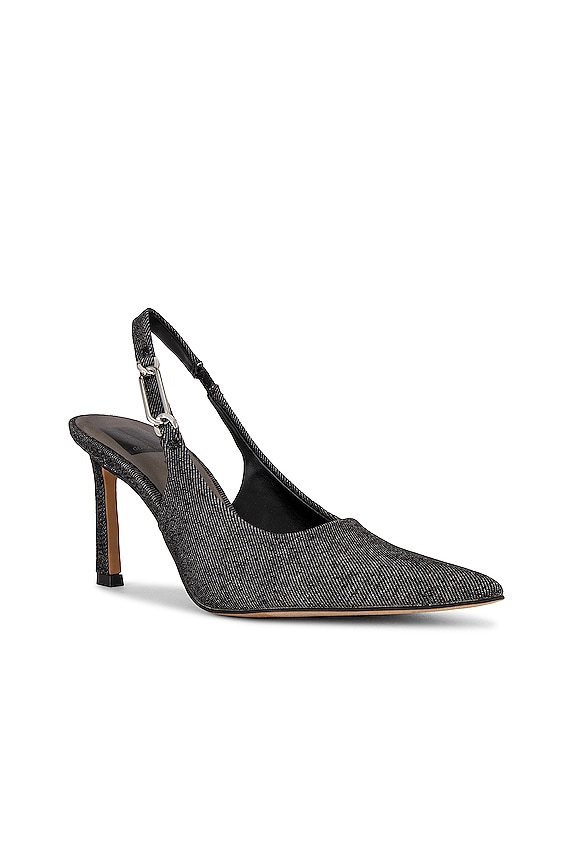 view 2 of 5 TACÓN KRISTA in Carbon Denim