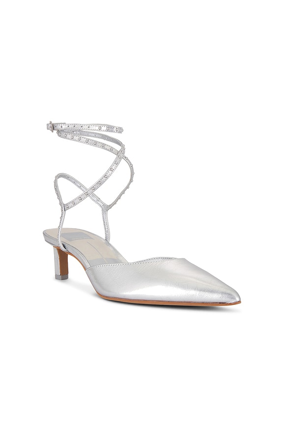 view 2 of 5 Loklyn Stud Heel in Silver