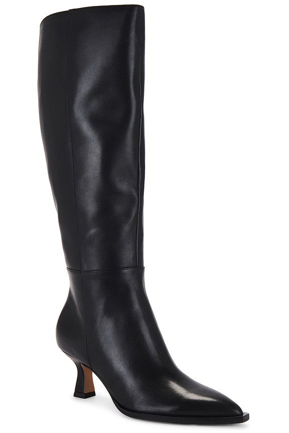 view 2 of 5 Auggie Wide Calf Boot in Black