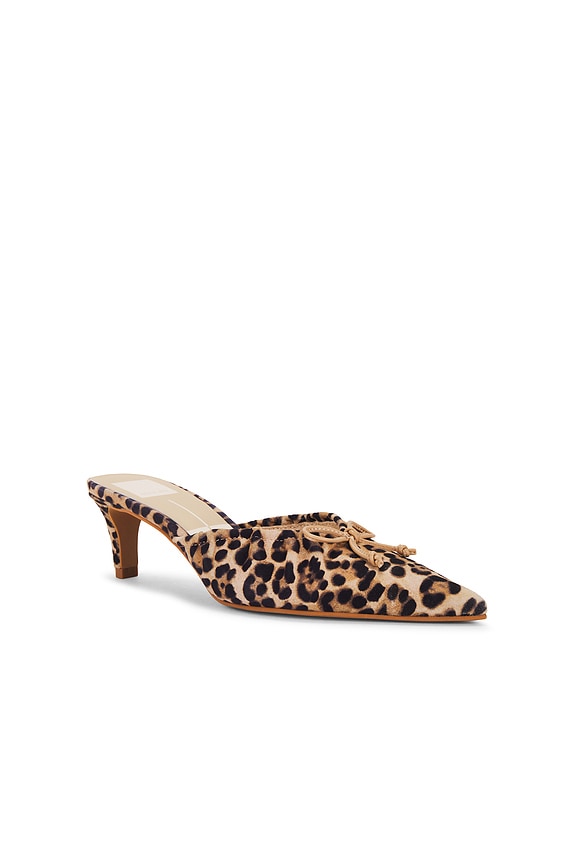 view 2 of 5 KAIRI MID 뮬 in Dk Leopard