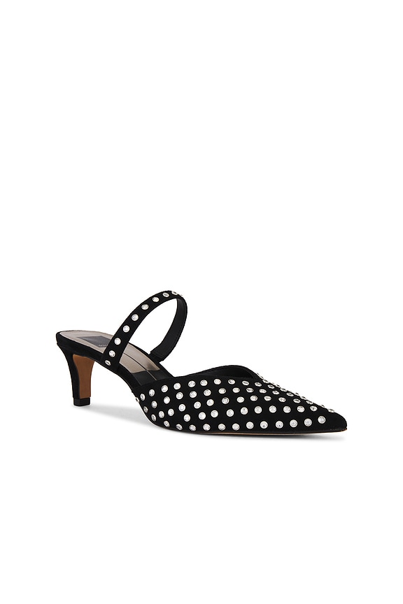 view 2 of 5 KANIKA MID CRYSTAL STUD ミュール in Black