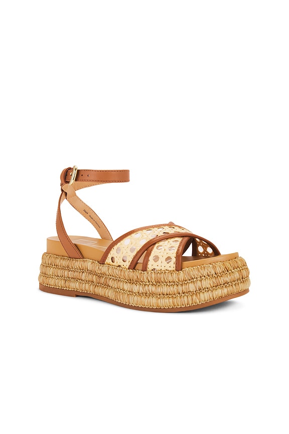 view 2 of 5 SANDALES WRILEY in Saddle