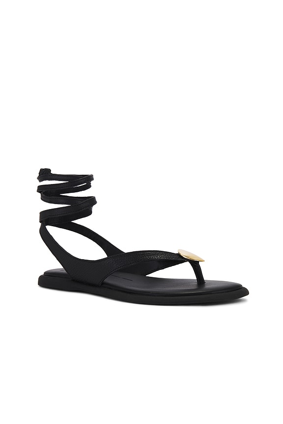 view 2 of 5 SANDALES JUDY in Black Leather