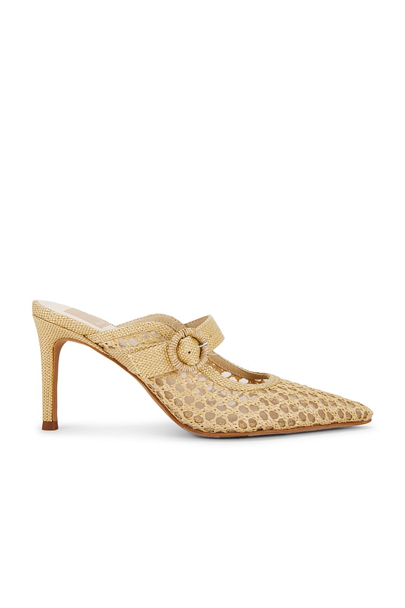 view 1 of 5 KEEKEE ヒール in Light Natural Woven Raffia
