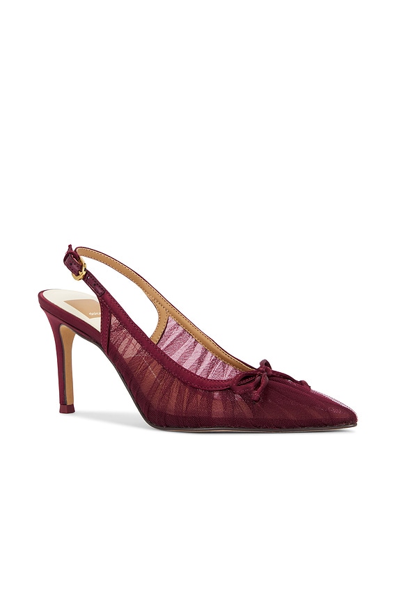 view 2 of 5 ТУФЛИ НА КАБЛУКЕ YELA in Cranberry