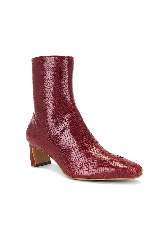 view 2 of 5 BOTA ANIKA in Dark Red Embossed