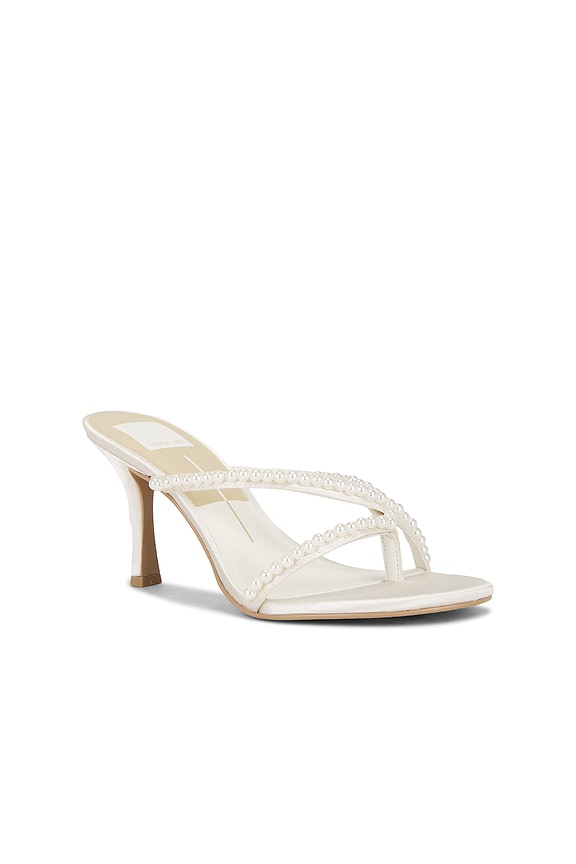view 2 of 5 Liano Pearl Heel in Off White