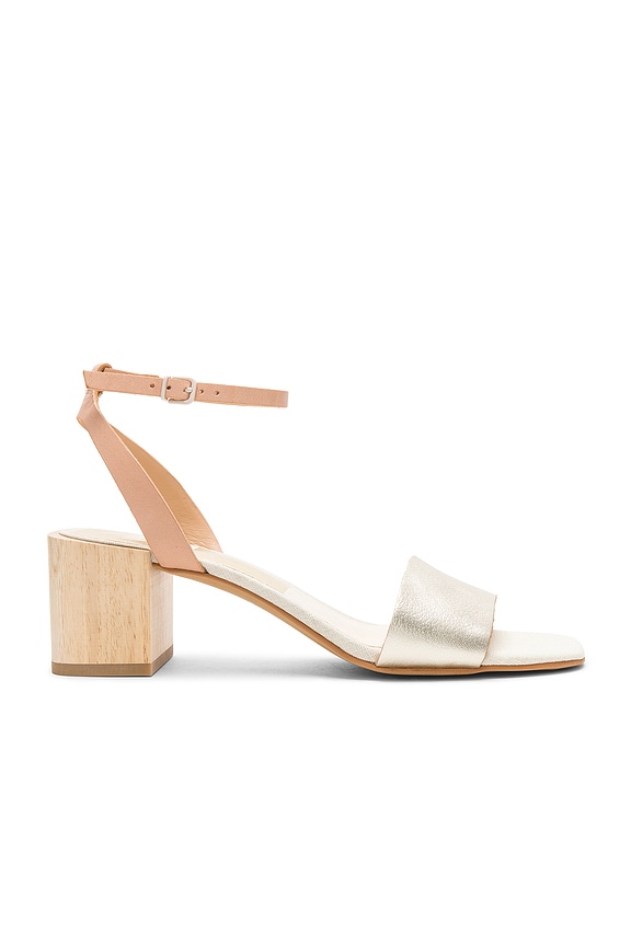 view 1 of 5 Zarita Sandal in Light Gold
