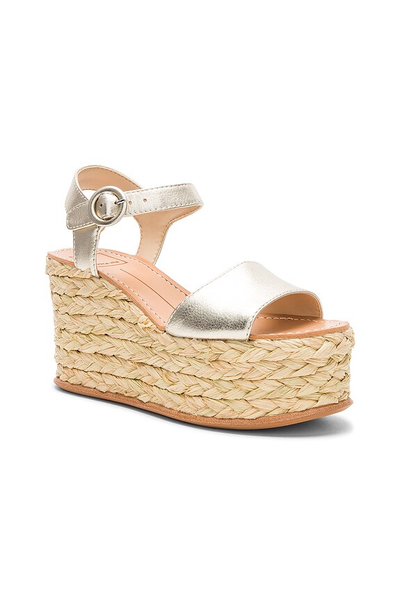 view 2 of 5 Dane Wedge in Light Gold