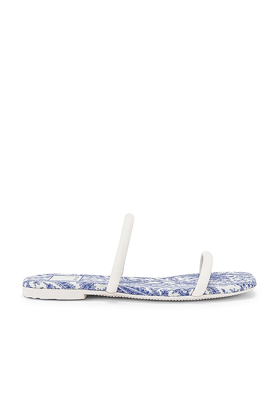 view 1 of 5 Lester Sandal in White Paisley