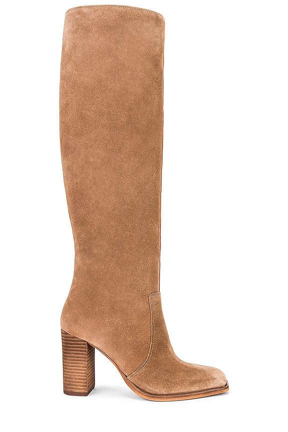 view 1 of 5 Nekita Boot in Truffle Suede