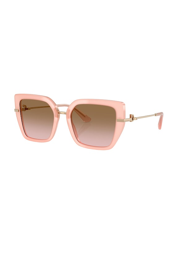 view 2 of 3 Cat Eye Sunglasses in Milky Pink