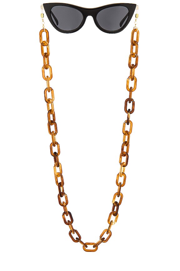 view 1 of 3 Acetate Sunny Chain in Camel