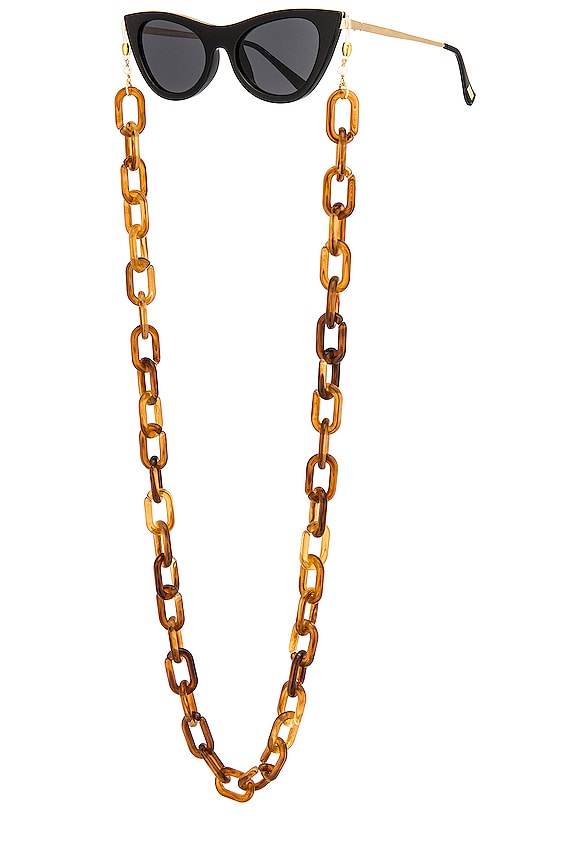 view 2 of 3 Acetate Sunny Chain in Camel
