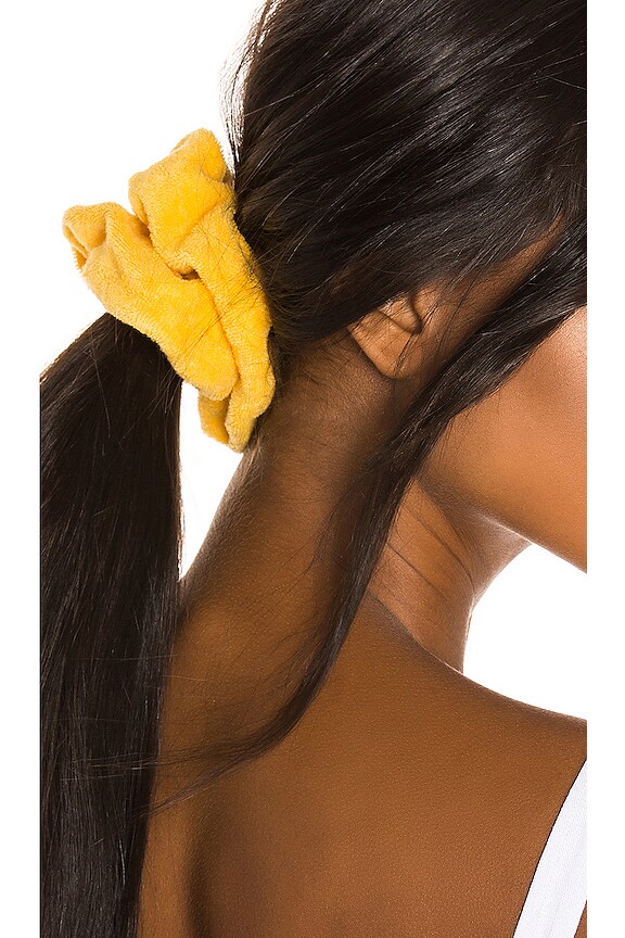 view 2 of 2 Terry Chiquita Scrunchie in Mango