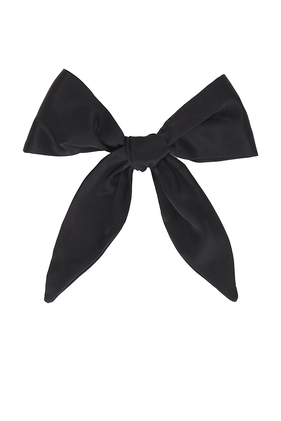 view 2 of 2 The Silk Bow in Jet