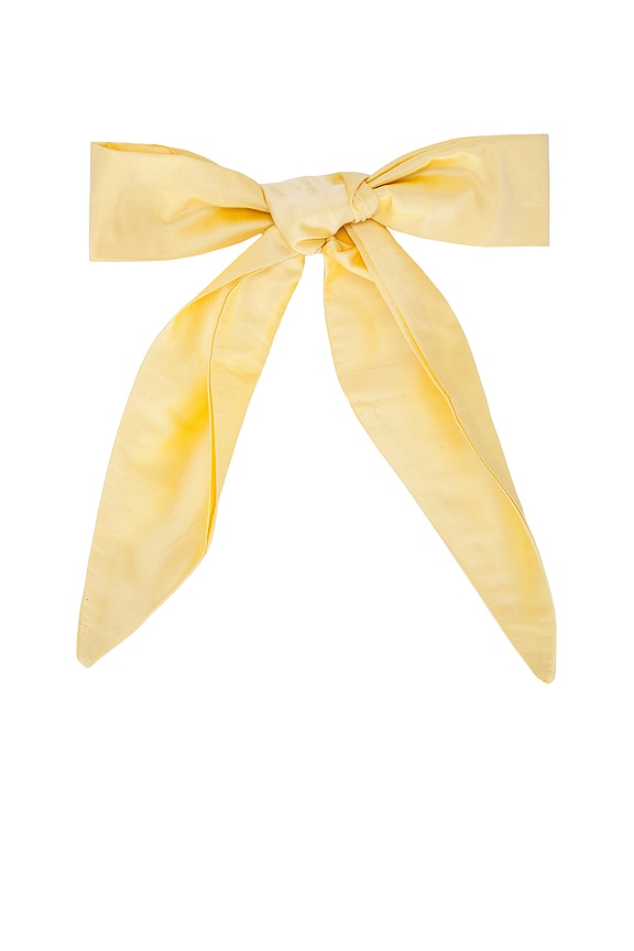 view 2 of 2 The Taffeta Bow in Butter