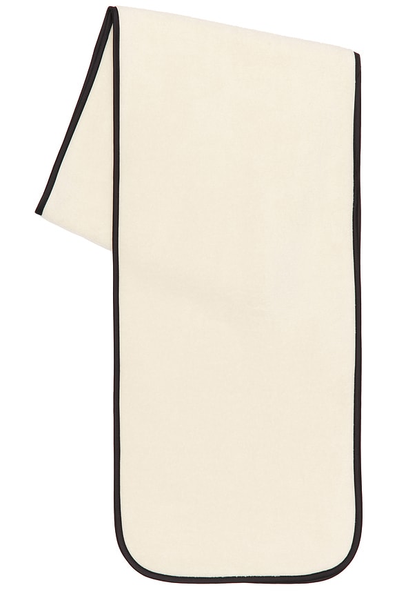 view 2 of 3 The Polar Fleece Scarf in Crene & Jet