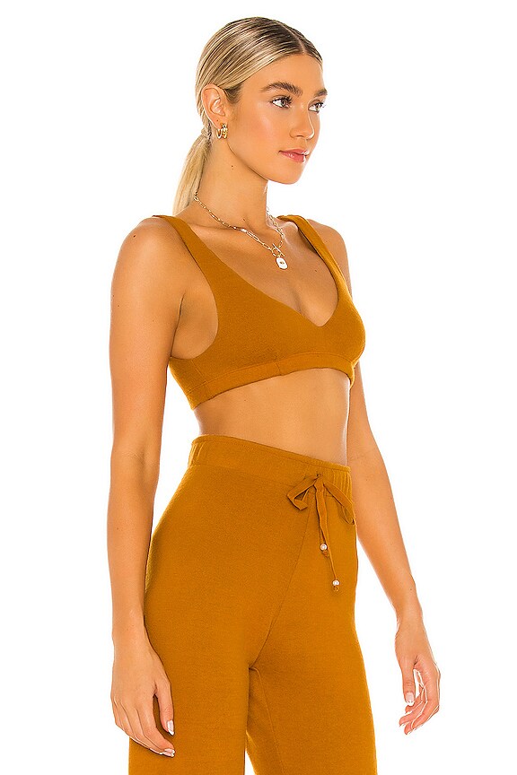 view 2 of 4 Sweater Bralette in Dijon