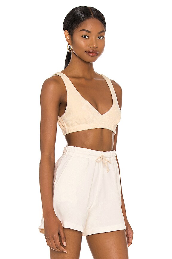 view 2 of 4 Terry Bralette in Creme