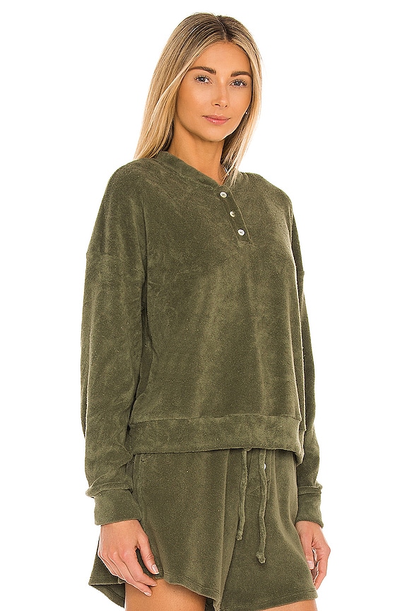 view 2 of 4 Terry Henley Sweatshirt in Moss