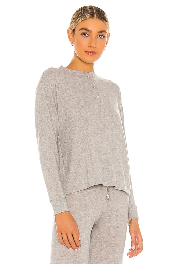 view 2 of 4 Sweater Henley in Heather