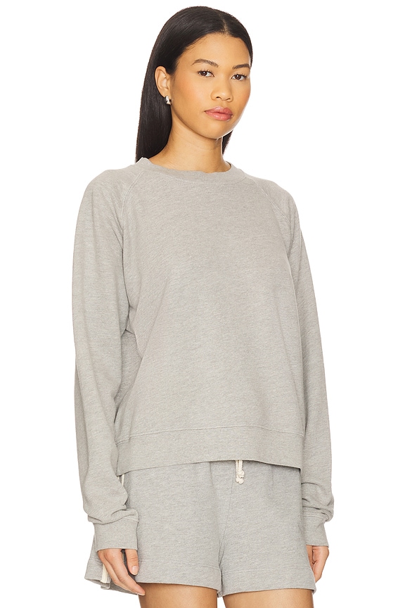 view 2 of 4 SWEAT ECO-TERRY in Heather Grey