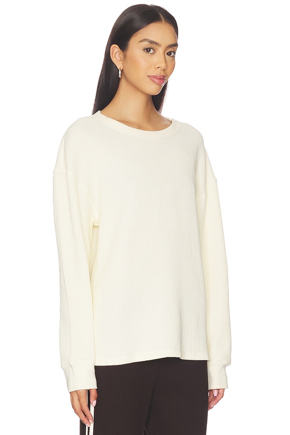 view 2 of 4 The Thermal Crewneck in Cream