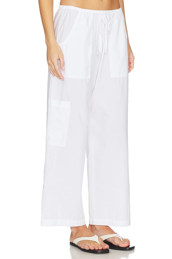 view 2 of 6 The Pop Drawstring Cargo Pant in Powder
