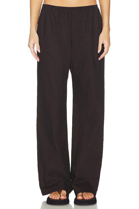 view 1 of 6 PANTALON POP SIMPLE in Espresso