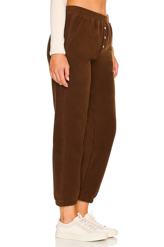 view 2 of 4 Polar Henley Sweatpant in Chocolate
